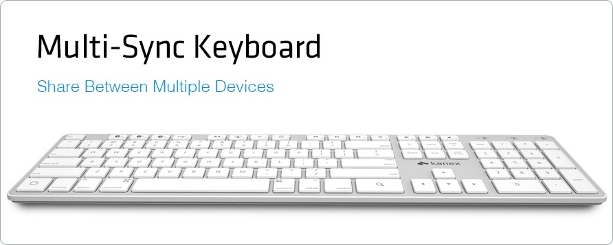 Kanex Multi-Sync Bluetooth Keyboard Review - Keyboard Multitasking!