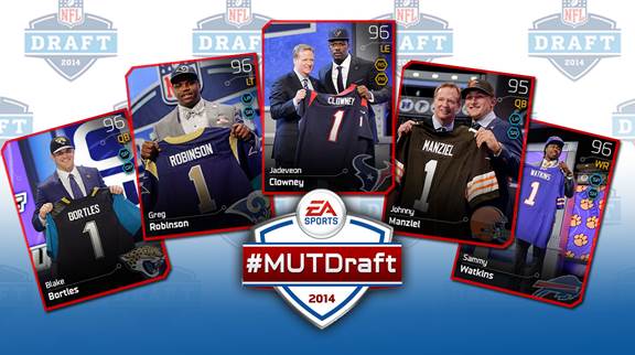 New Madden NFL 25 2014 Draft Content in Ultimate Teams