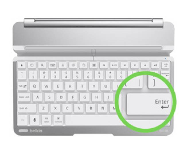 Get to Work, the Belkin QODE Thin Type Keyboard Case for iPad Air 12 Get to Work, the Belkin QODE Thin Type Keyboard Case for iPad Air