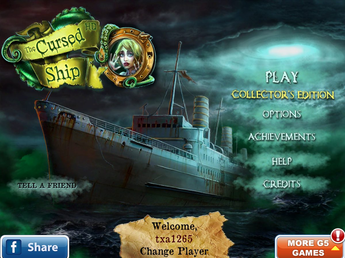 Cursed Ship Collector's Edition Comes Haunting iOS Devices!
