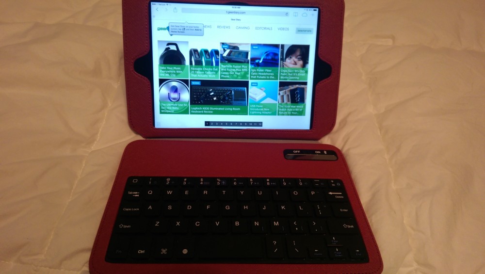 Griffin Slim Keyboard Folio for the iPad Mini