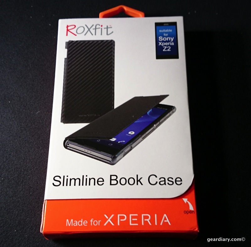 Roxfit Slimline Book Case for Sony Xperia Z2 Case
