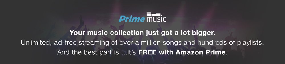 Amazon Launches Prime Music Streaming Service!