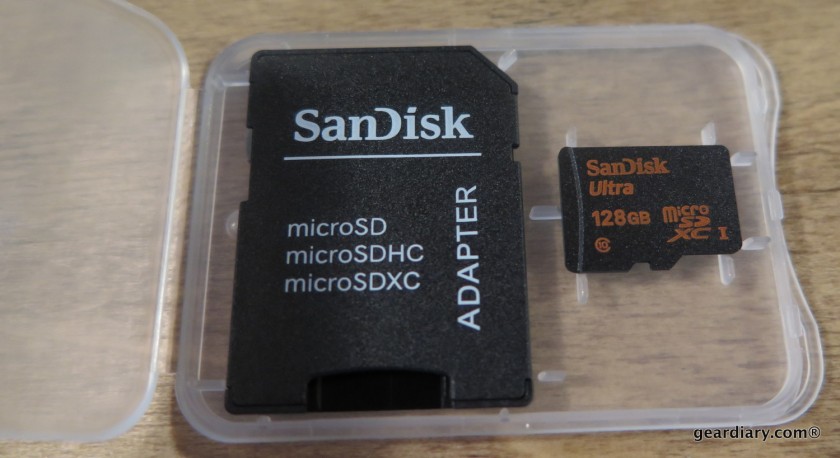 The 128GB SanDisk MicroSDXC Is a Tiny Powerhouse