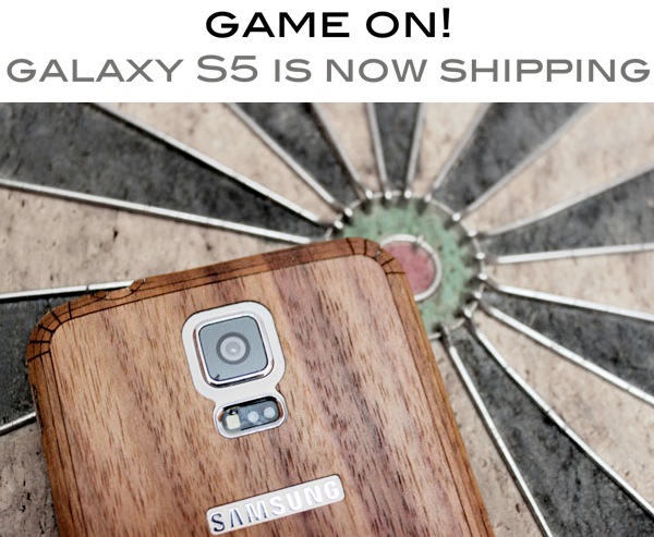 Toast Wood Covers for Samsung Galaxy S5 - Wooden Elegance