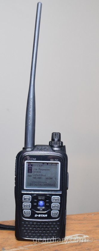 Icom ID-51A D-star Radio Review