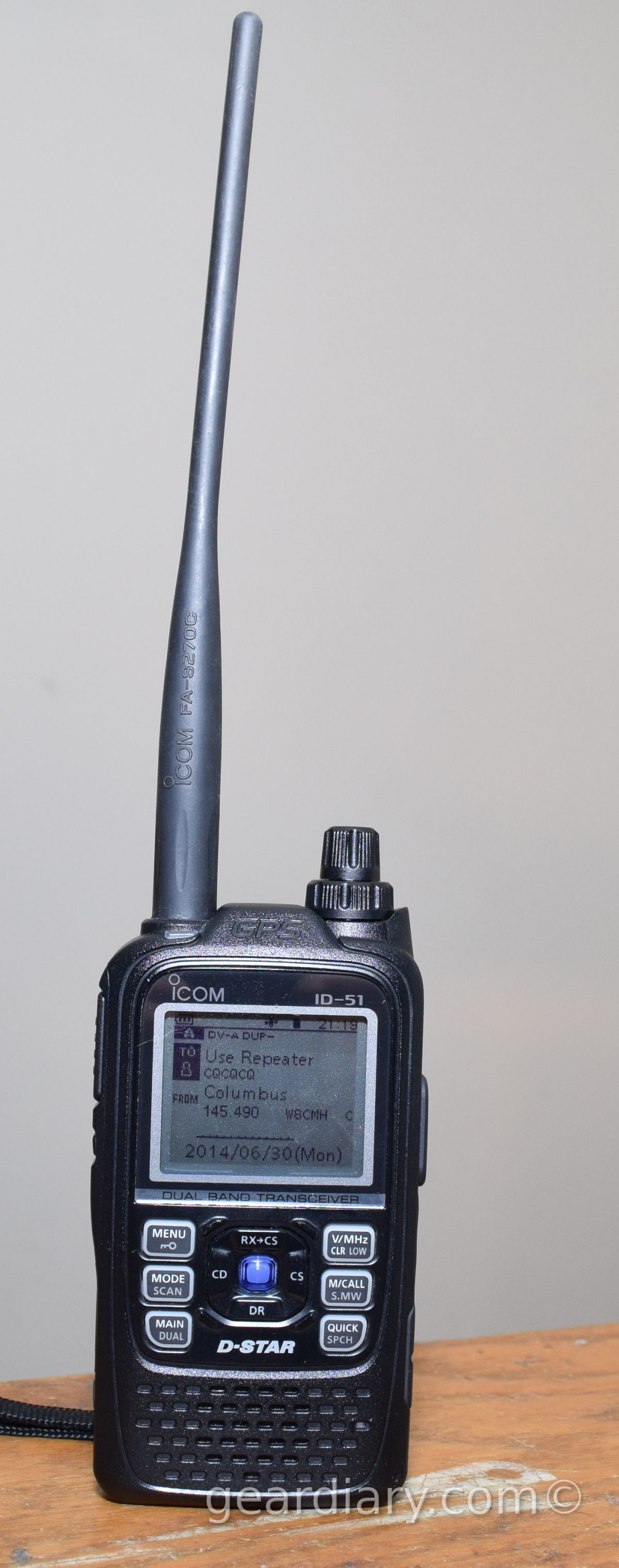 Icom ID-51A D-star Radio Review | GearDiary