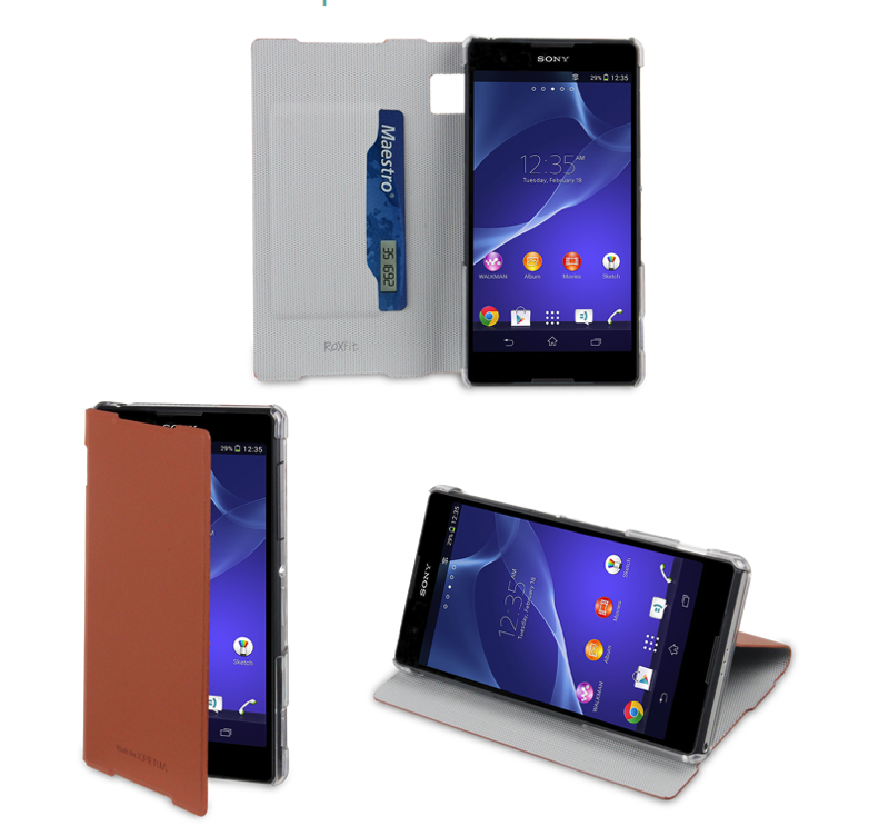 Made for Xperia Roxfit Xperia Z2 Book Case