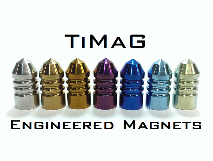 udslettelse afslappet tage TiMaG Engineered Titanium Magnets Are Strong, Cool, and Useful | GearDiary