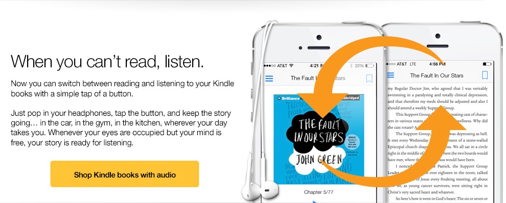 what is kindle whispersync for voice