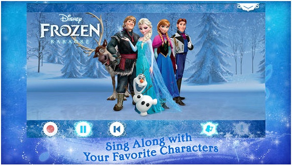 Disney Karaoke: Frozen App Review for iPad