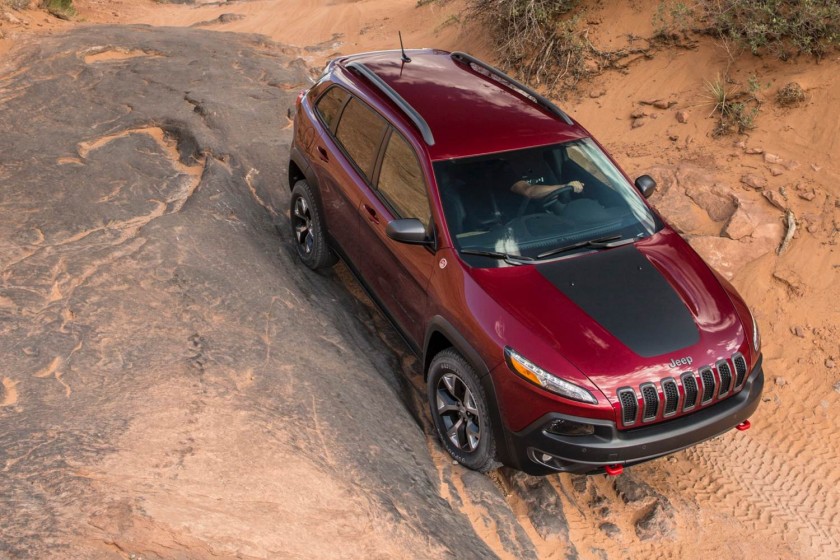 2014 Jeep Cherokee Trailhawk/Images courtesy Jeep