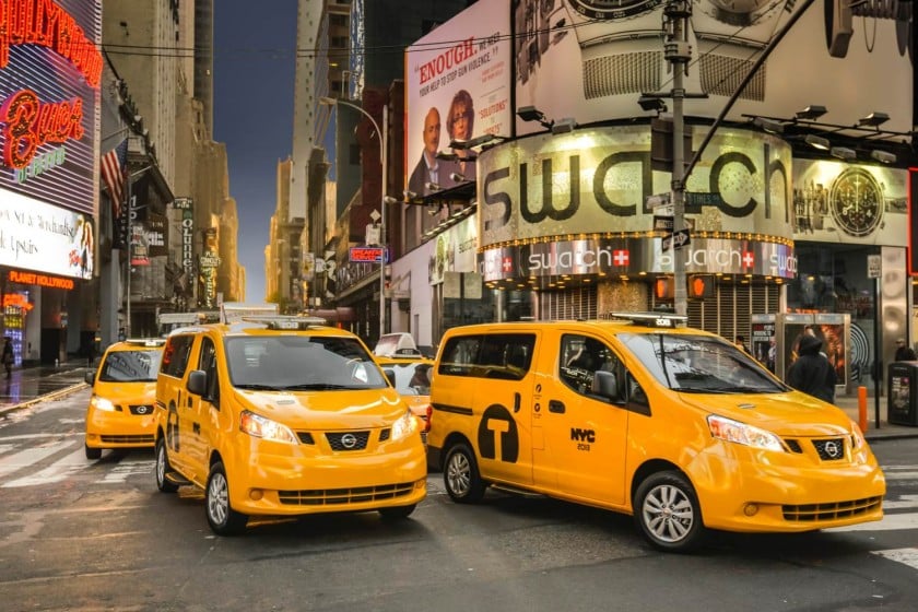 2014 Nissan NV200 Taxi/Images courtesy Nissan