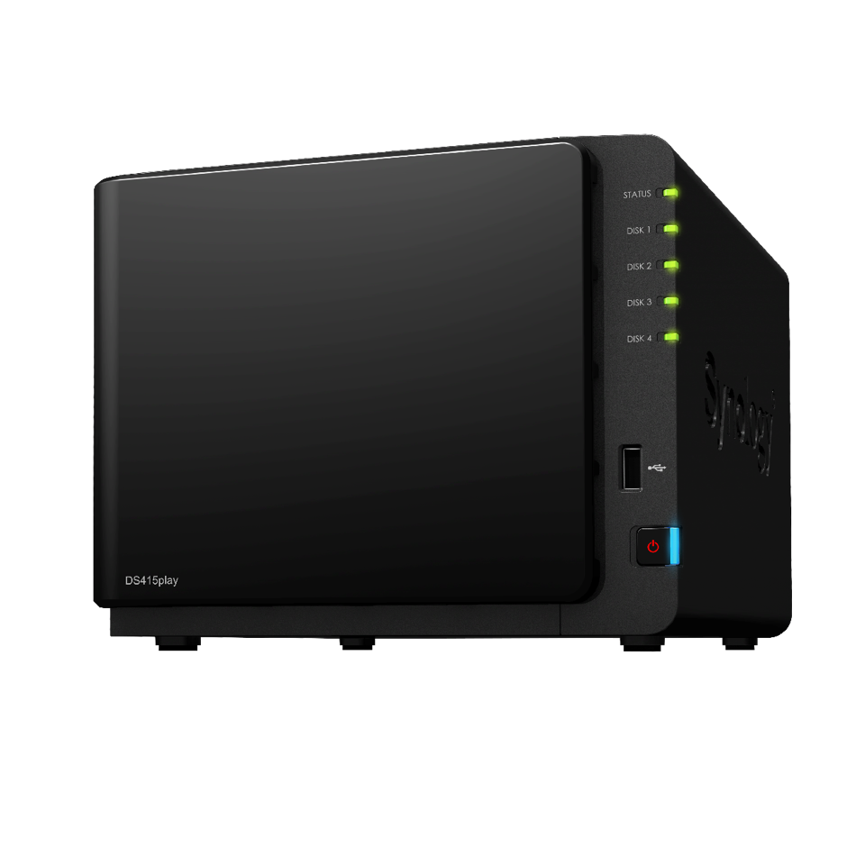 Synology DS415play 4-bay NAS System Coming Soon!
