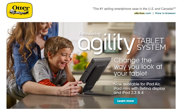 OtterBox Introduces Agility System for iPad Air & iPad MinI