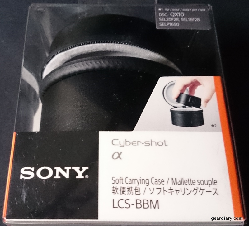 Sony Soft Case for the Sony QX10 LensCamera