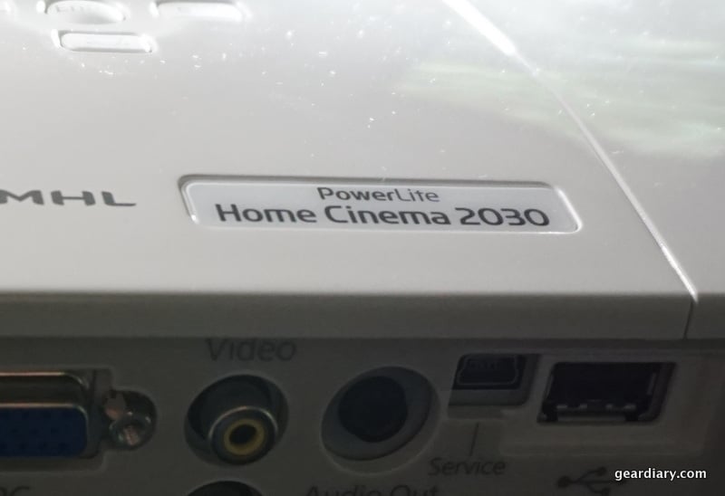 "Theater To Go", Thanks to the Epson PowerLite Home Cinema 2030 - Part One