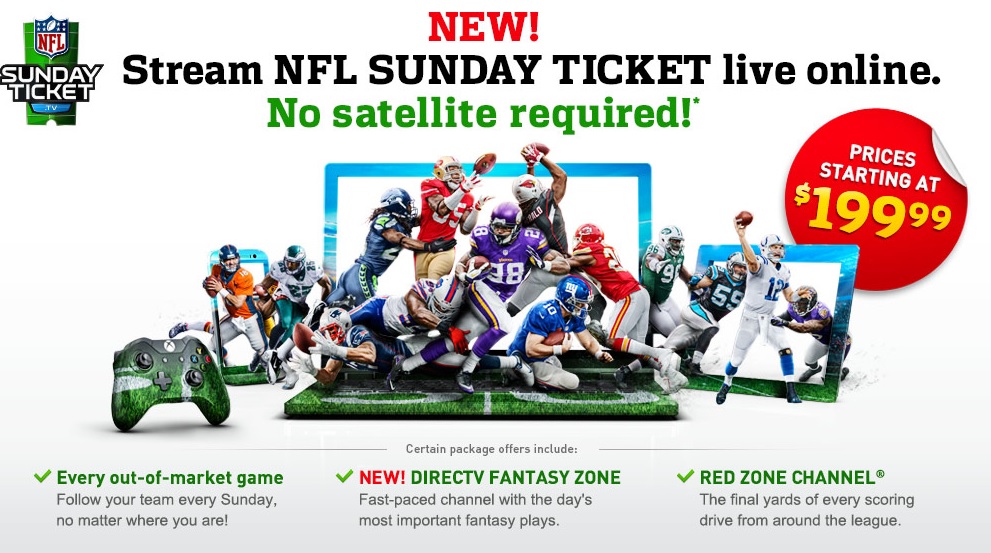 DirecTV NFL Sunday Ticket Returns to Gaming Consoles