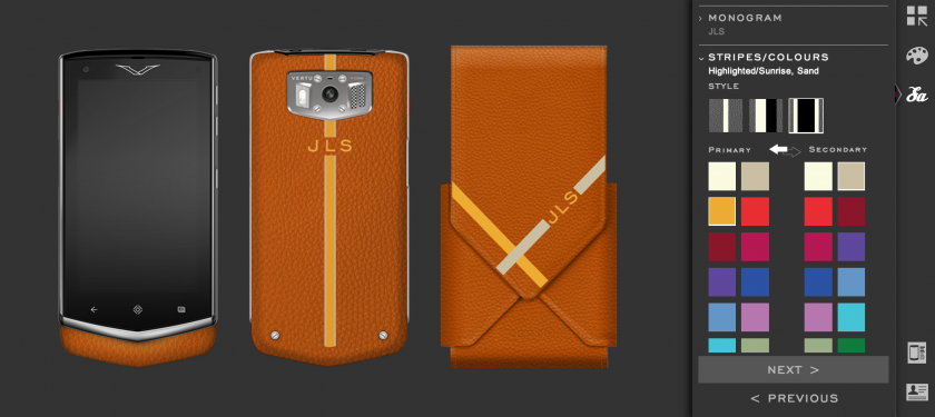 Here's Your Chance to Design Your Own Vertu Monogram Constellation