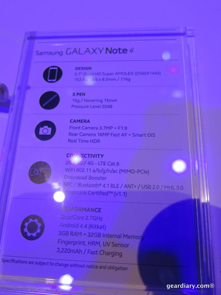 Pre-Orders for the Samsung Galaxy Note 4 Start Tomorrow