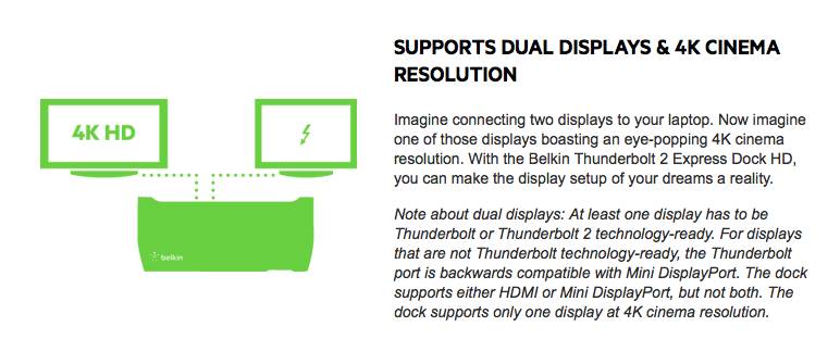 Belkin Thunderbolt 2 Express Dock HD Puts Your Laptop on Your Desktop 5 Belkin Thunderbolt 2 Express Dock HD Puts Your Laptop on Your Desktop