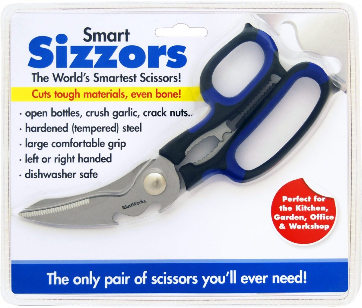 Smart Sizzors Are Like a Swiss Army Kitchen Knife