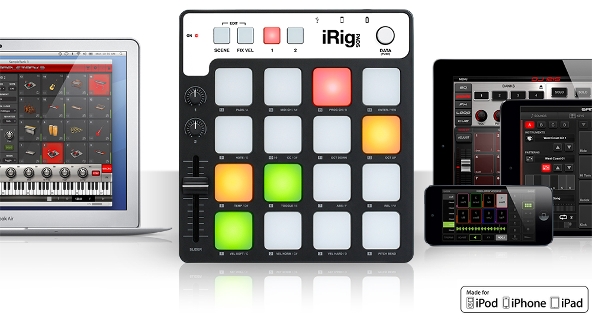 iRig Pads from IK Multimedia Now Shipping for $149.99!