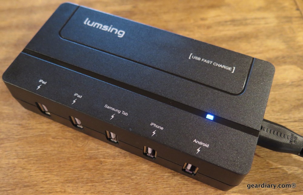 Lumsing 5 Port USB Travel Charger Review
