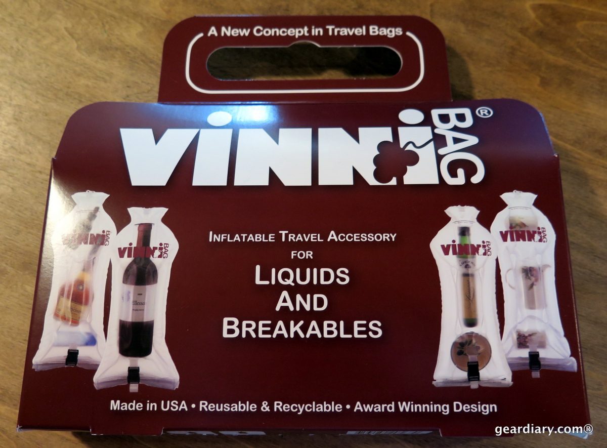 Travel with the VinniBag, and Get Your Wine Home Intact!