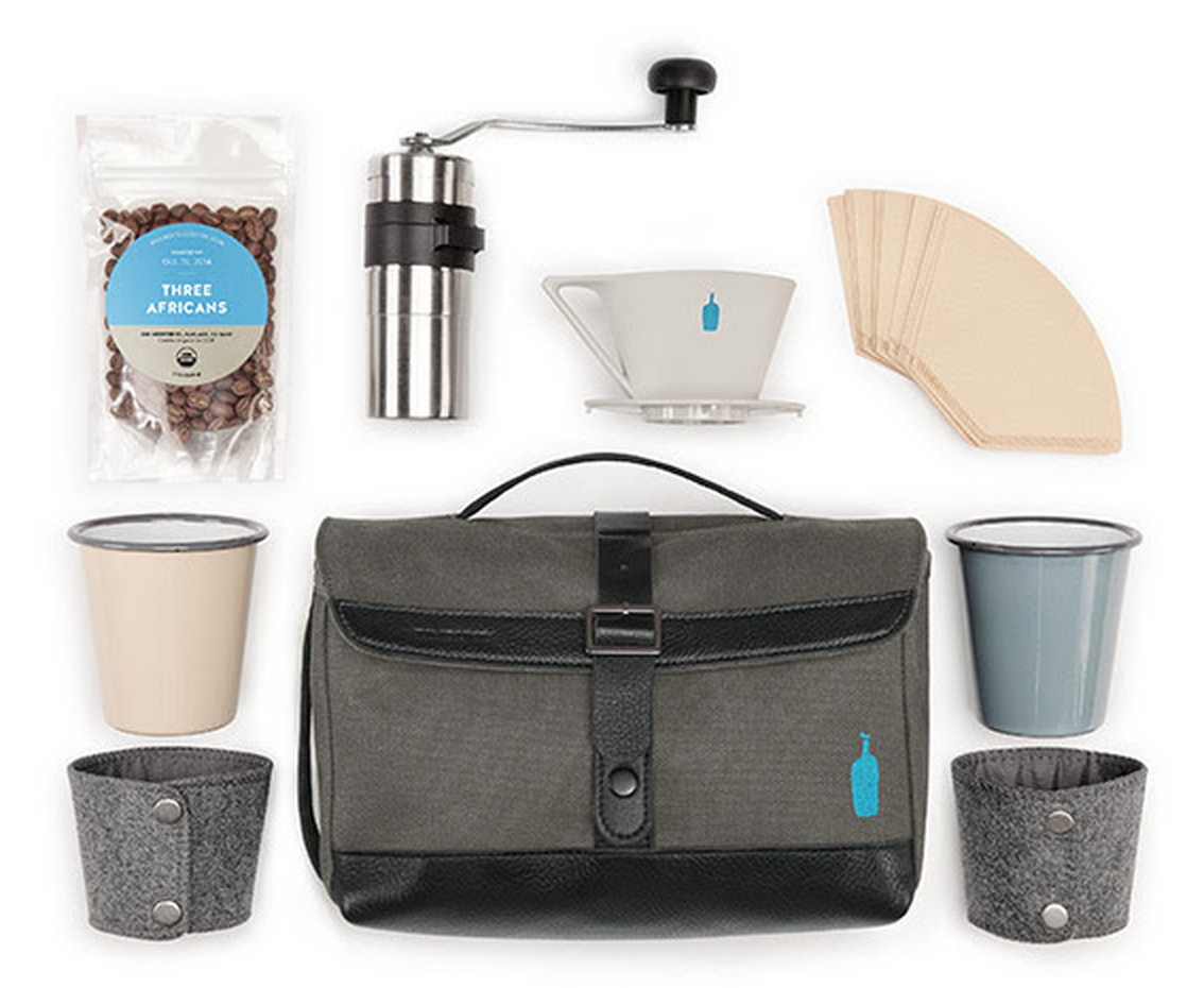 The Timbuk2 x Blue Bottle Travel Kit: Serious Coffee Drinkers Rejoice
