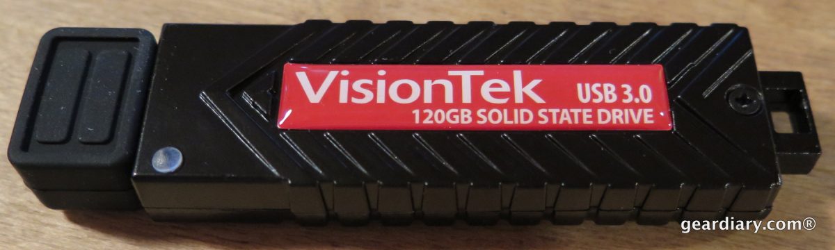 VisionTek USB 3.0 120GB Solid State Drive Review: Portable Convenience