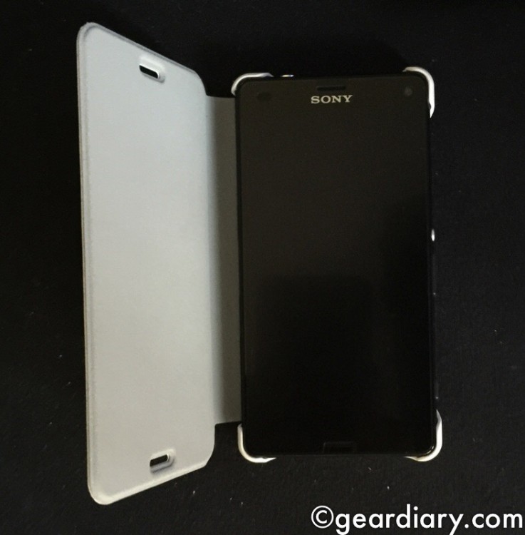 kwmobile FLIP COVER for Sony Xperia Z3 Compact