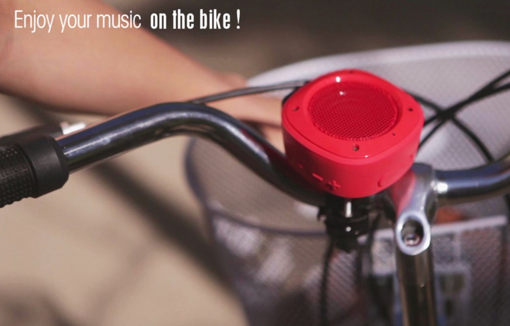 Divoom Airbeat-10 Water-Resistant Bicycle and Shower Bluetooth Speaker