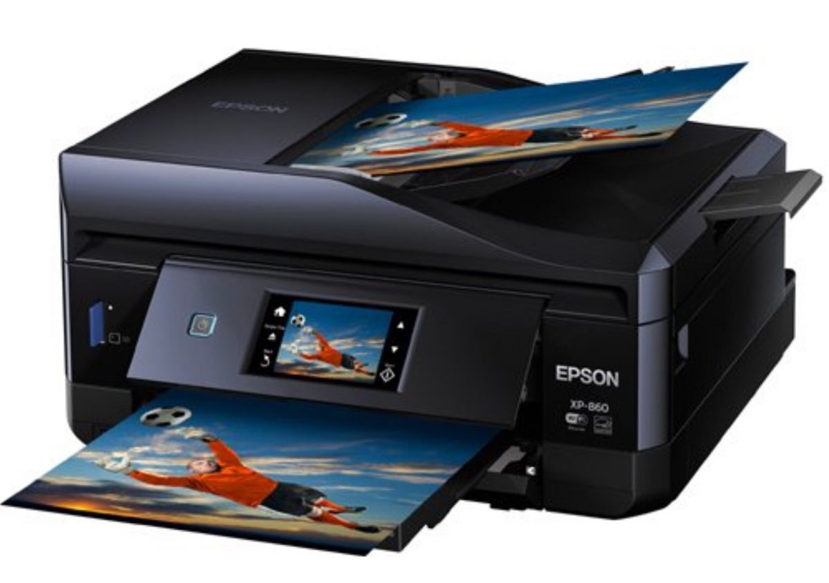 Epson Expression Photo XP-860 All-in-One Printer Is Small and Social