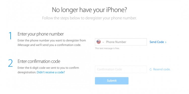 Finally - Apple Introduces Online iMessage Deregistration Tool