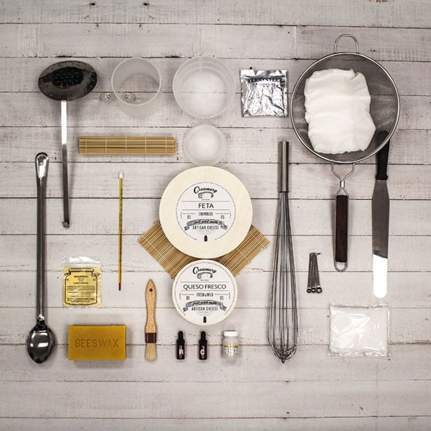 Northern Brewers Creamery in a Box Cheesemaking Starter Kit - Blessed Are the Cheesemakers