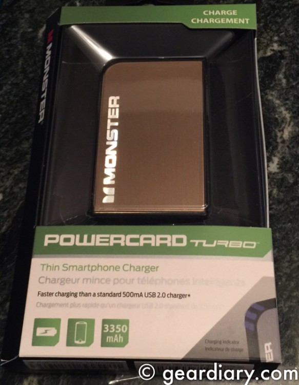 PowerCard external battery