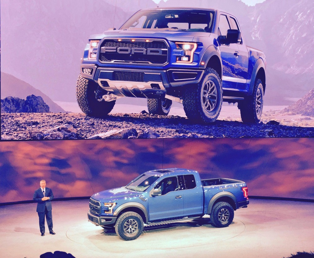 Ford Debuts F-150 Raptor, Shelby GT350R and new GT Supercar