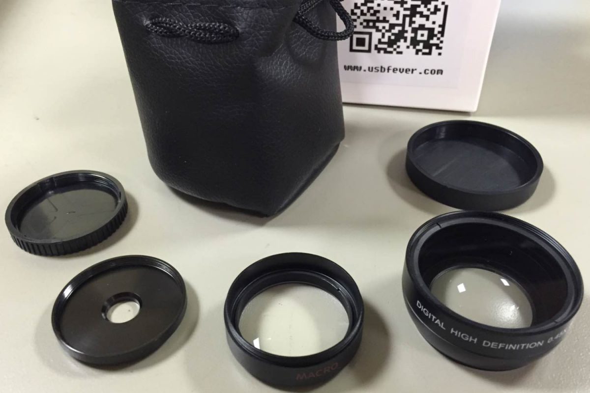 New iPhone and Samsung Galaxy Lens Attachments from USBFever.com