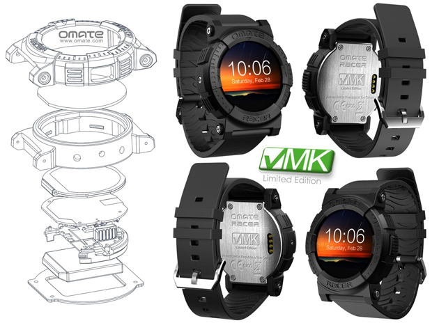 Omate Racer X VMK Will Be the First Smartwatch made in Africa