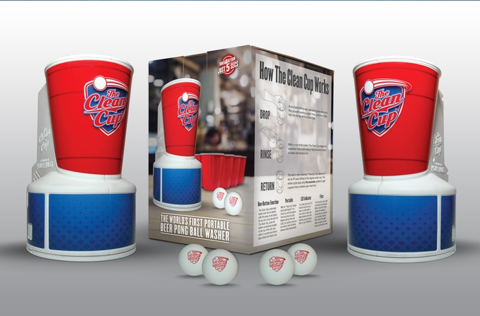 The Beer Pong Clean Up Cup Will Stop You from Having Dirty Balls