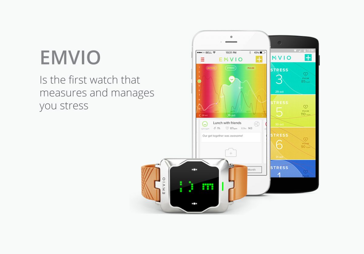 Emvio Smartwatch Wants to Help You Manage Your Stress
