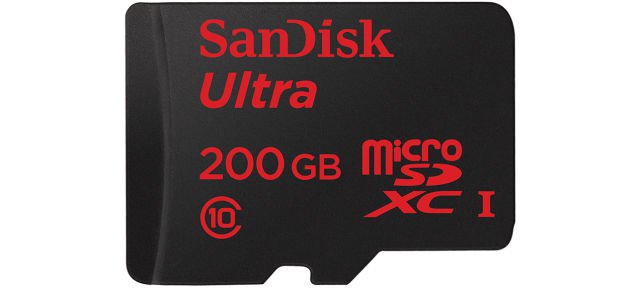 Sandisk 200GB Ultra Micro SD