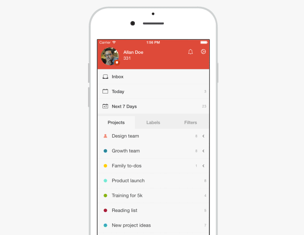 Todoist for iOS Gets an Update