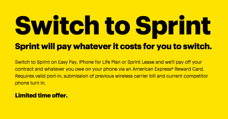 Latest in Cellular Price Wars: Sprint Offers to Pay Your ETF and Phone Loan