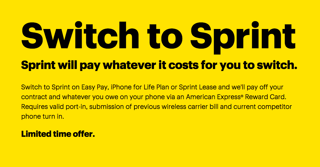 Latest in Cellular Price Wars: Sprint Offers to Pay Off Your ETF and Phone Loan!