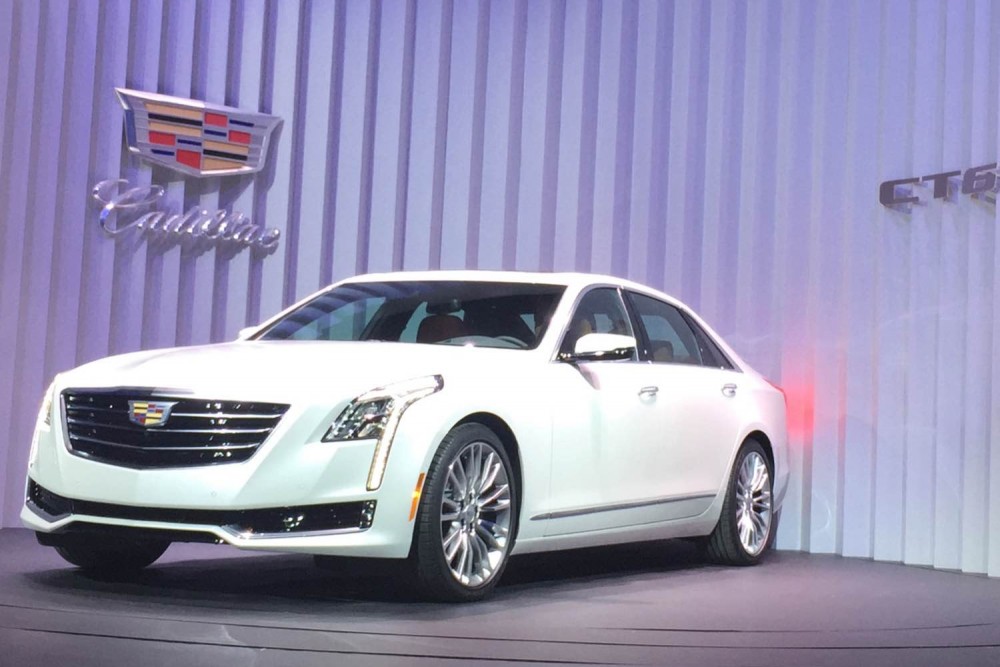 2016 Cadillac CT6 Debuts in New York City