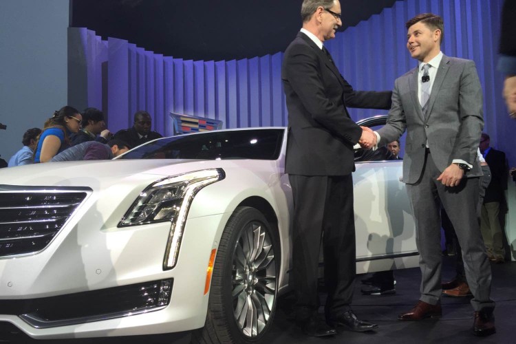 2016 Cadillac CT6 debut NYC/Images by Author