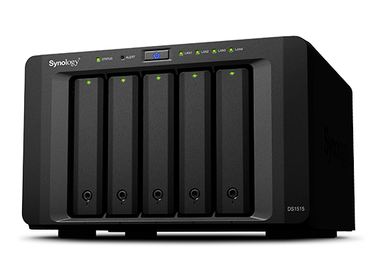 Synology Announces New DS1515 and RS815 Network Attached Storage Devices