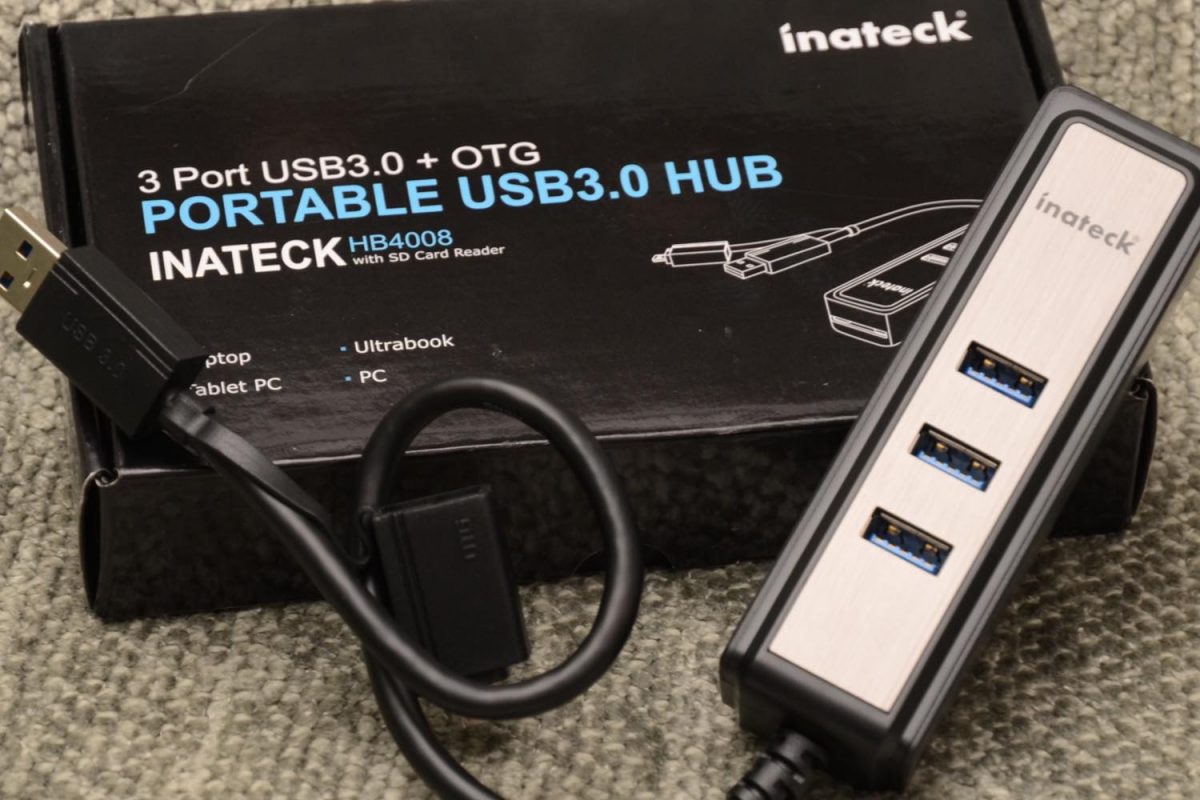 Inateck HB4008 Portable USB3.0 Hub For (Work) Life in the Fast Lane